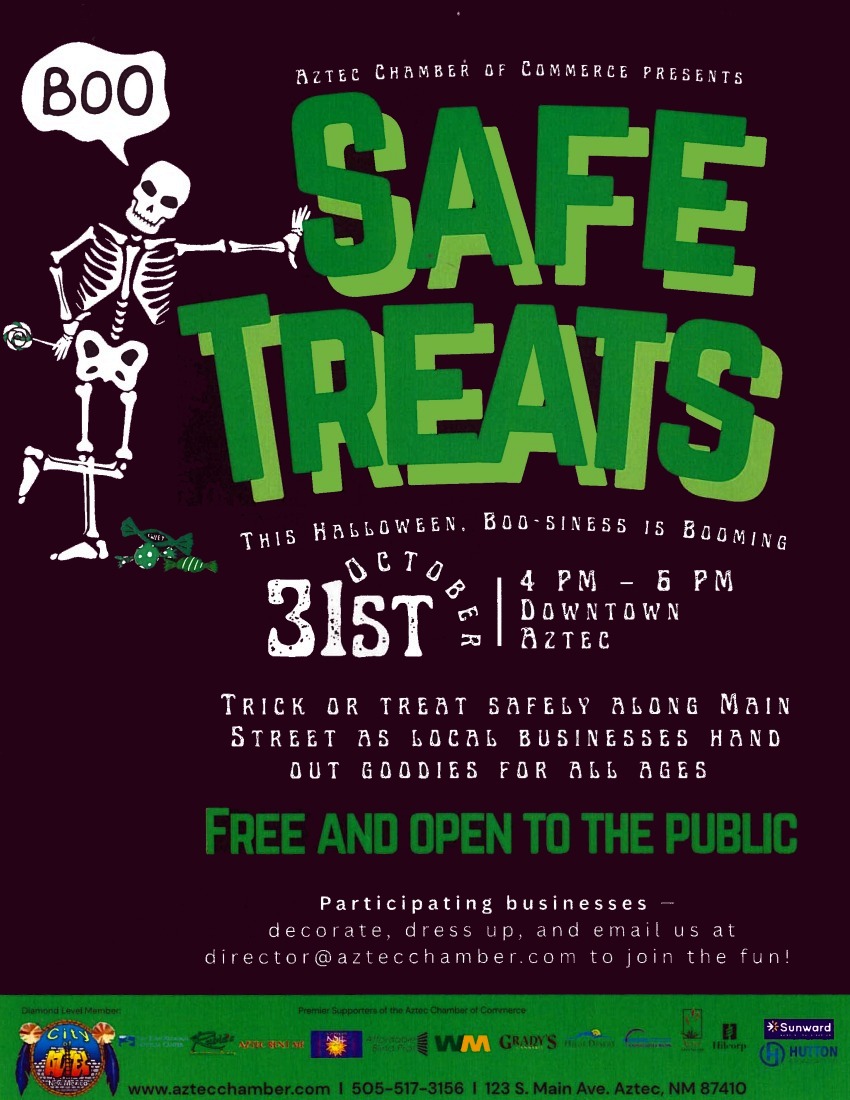2026-10-31 Safe Treats